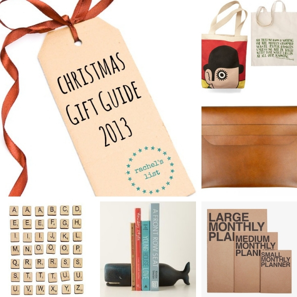 The Rachel’s List Xmas Gift Guide 2013