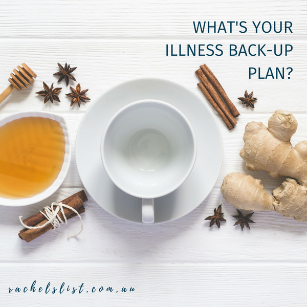 What’s your illness back-up plan?