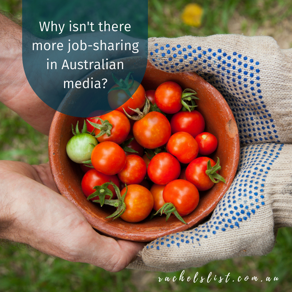 Why isn’t there more job-sharing in Australian media?