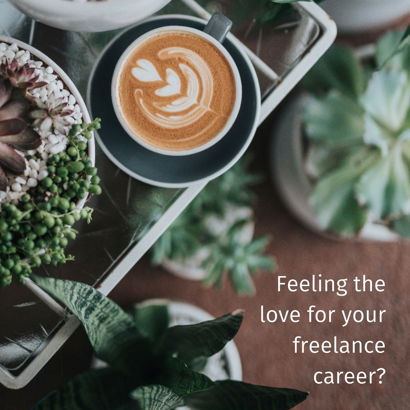 Feeling the love… for your freelance career?