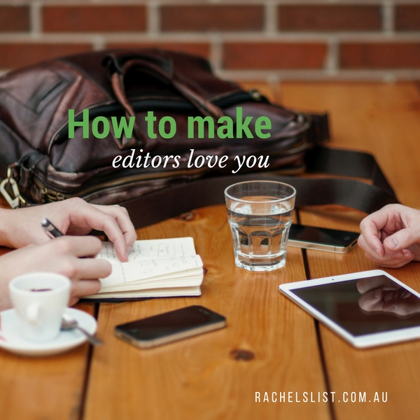 How to make editors love you