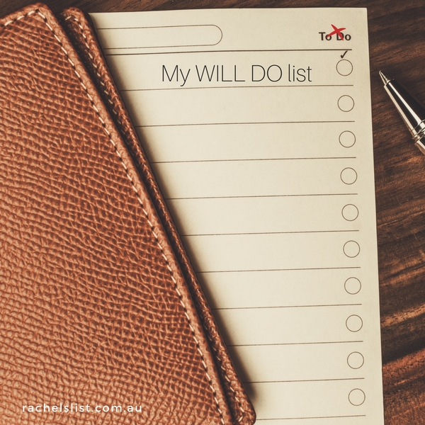 Overwhelmed by your to-do list? Make it a will-do list